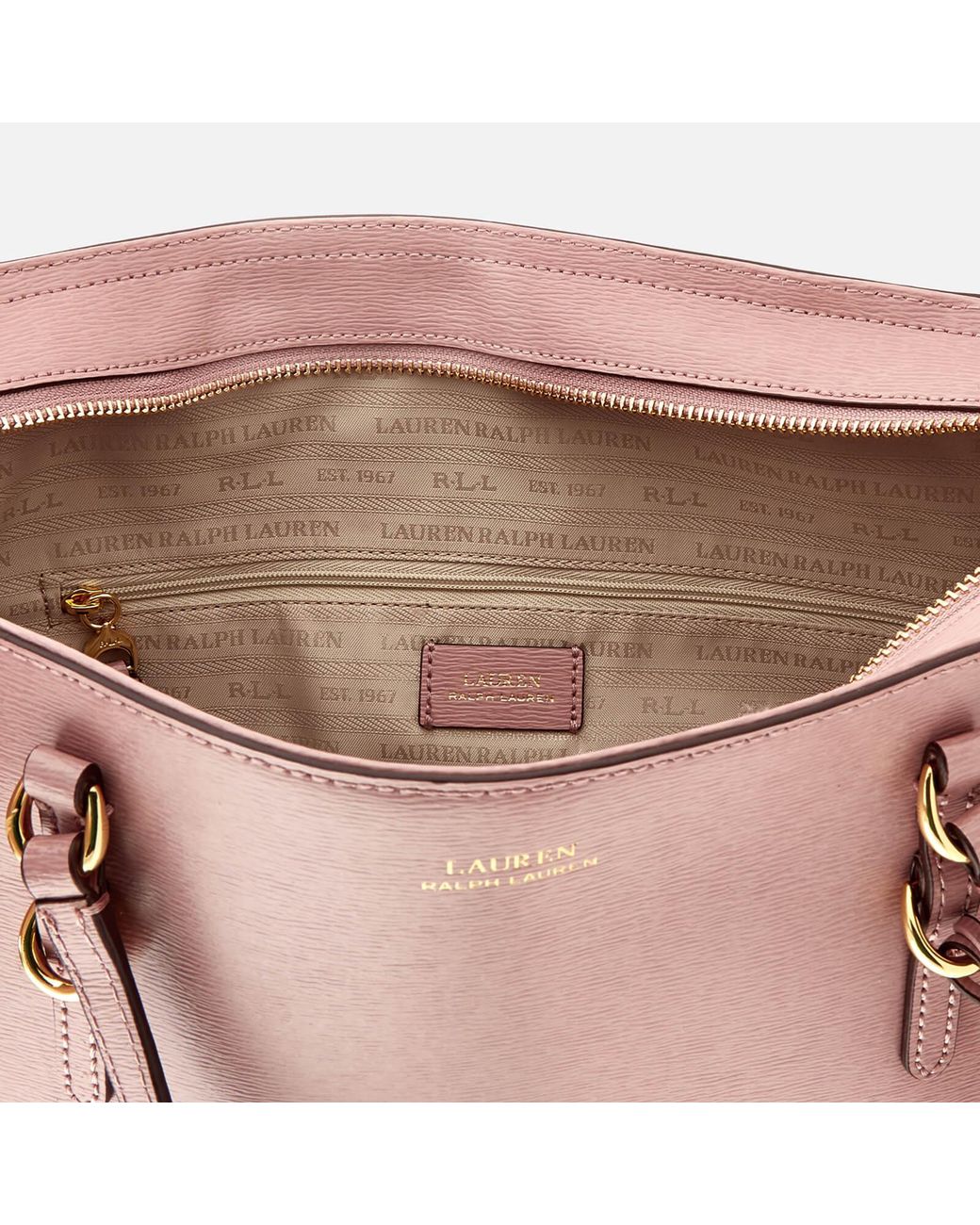 Lauren by Ralph Lauren Bennington Shopper Bag in Pink | Lyst Canada