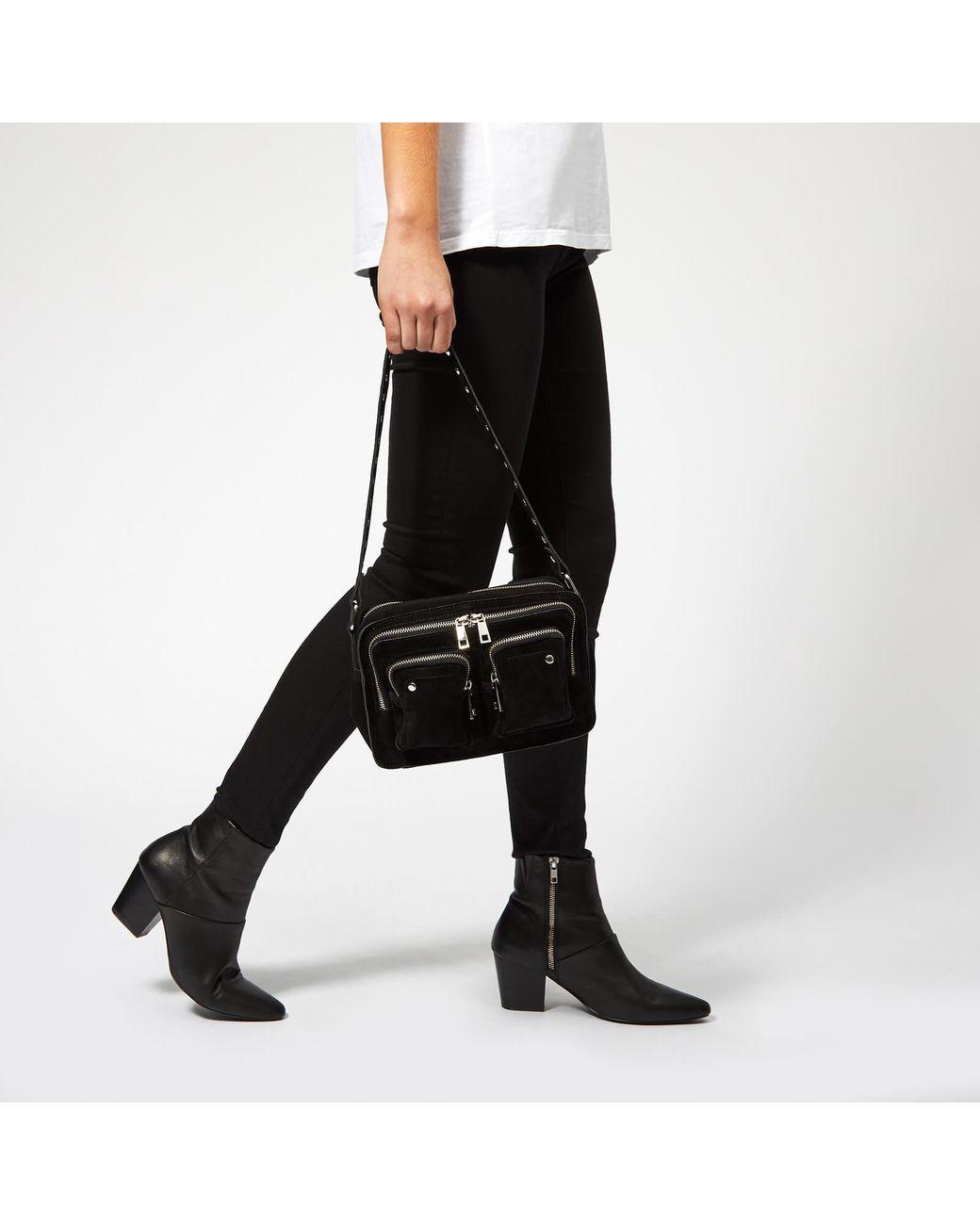 nunoo ellie new suede black