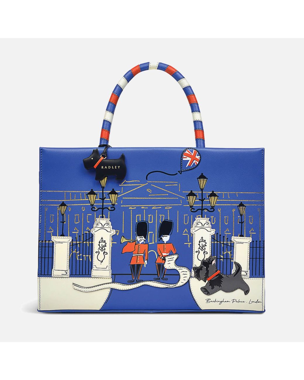 Radley Queens Jubilee Medium Ziptop Multiway Bag In Blue | Lyst Canada