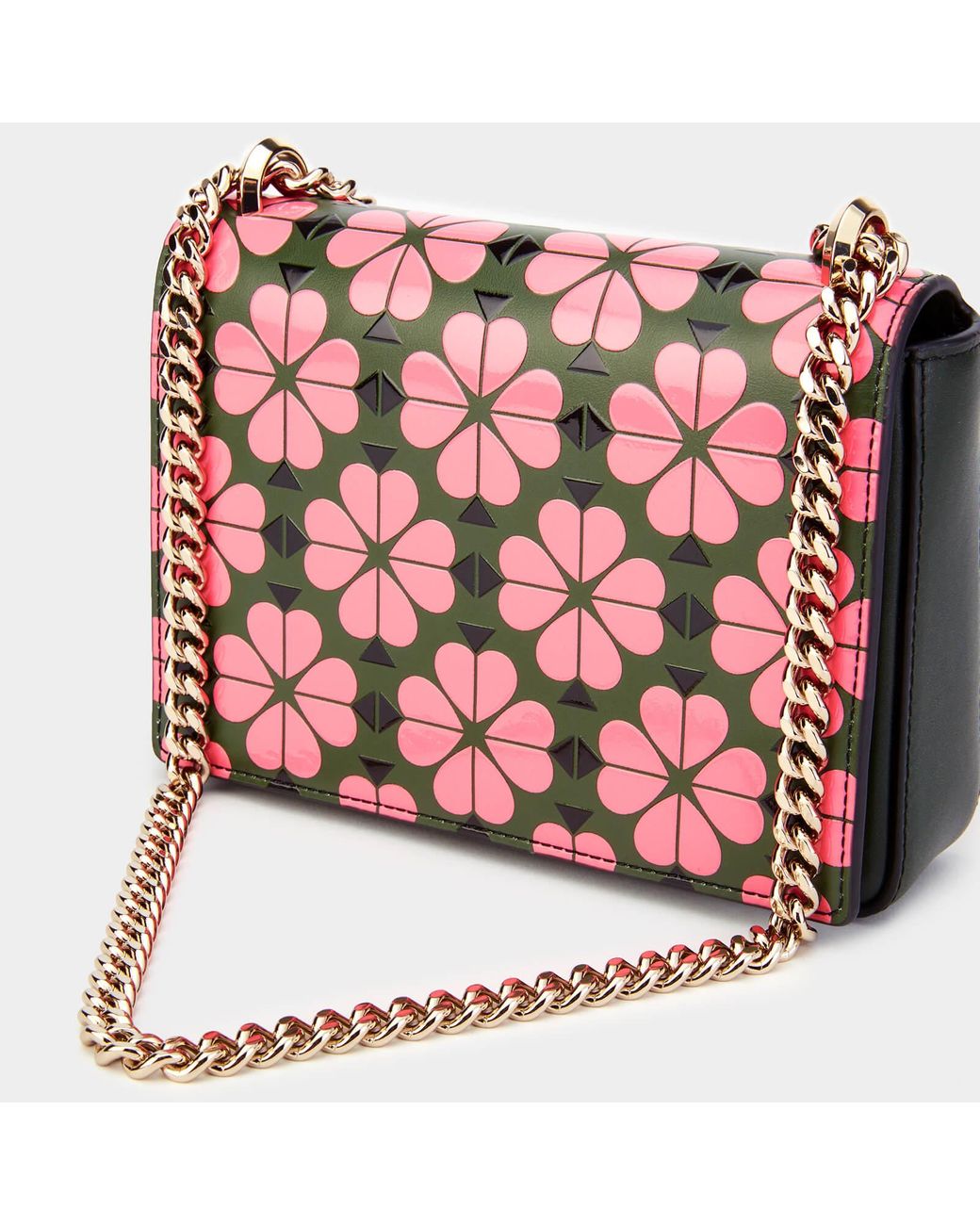 Kate Spade Amelia Spade Flower Small Shoulder Bag in Pink | Lyst