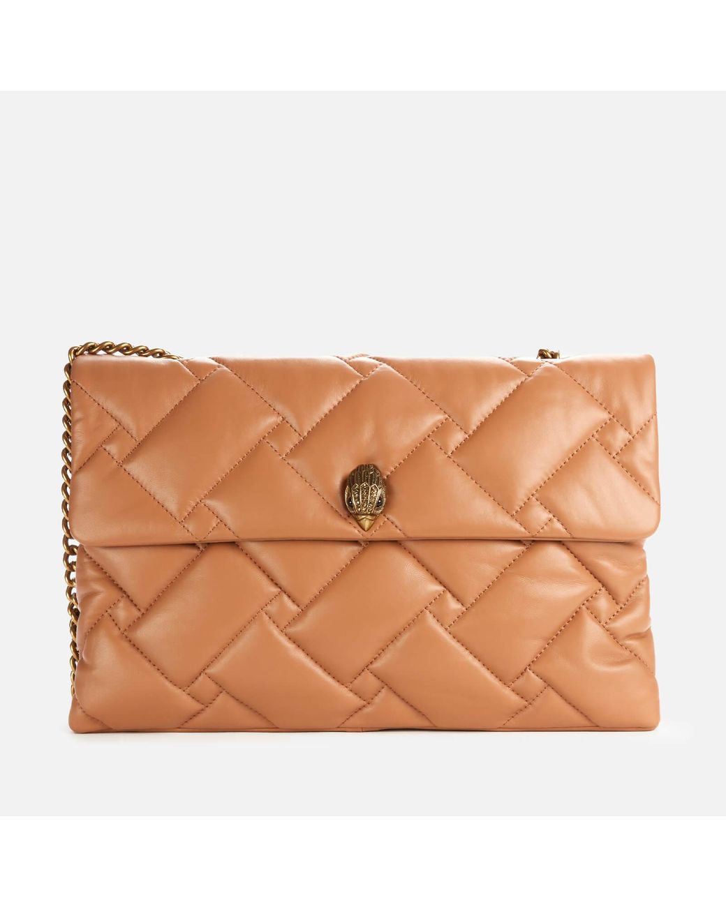 Kurt Geiger Kensington Soft Xxl Bag in Brown Lyst