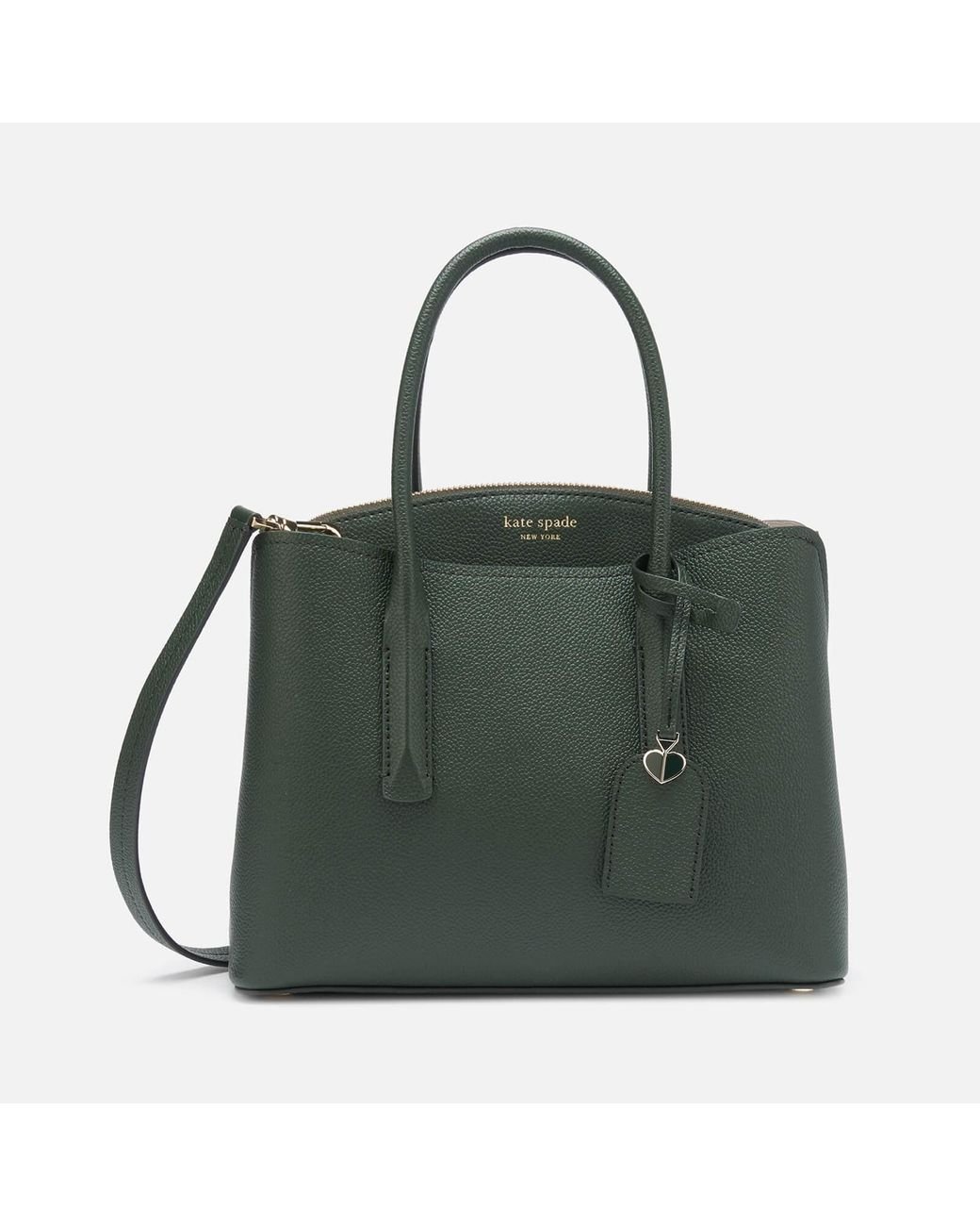 Kate spade medium margaux leather satchel 2025