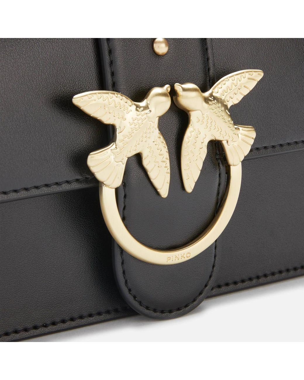 Pinko Mini Love Simply 4 Catena Bag in Black Lyst Canada