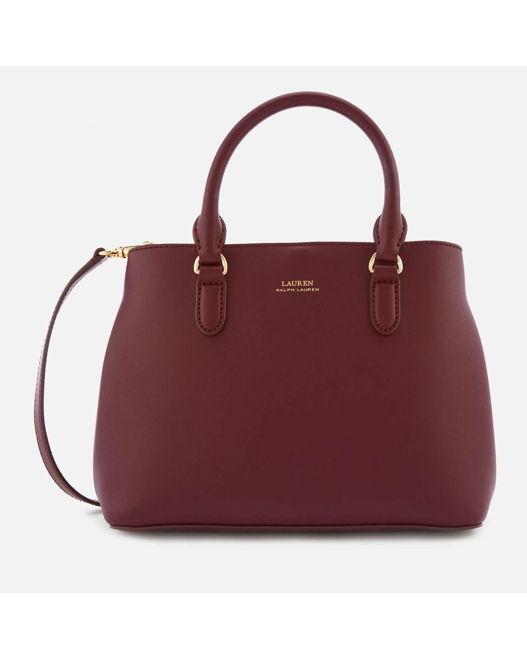 Ralph Lauren Marcy Ii Mini Satchel in Purple Lyst UK
