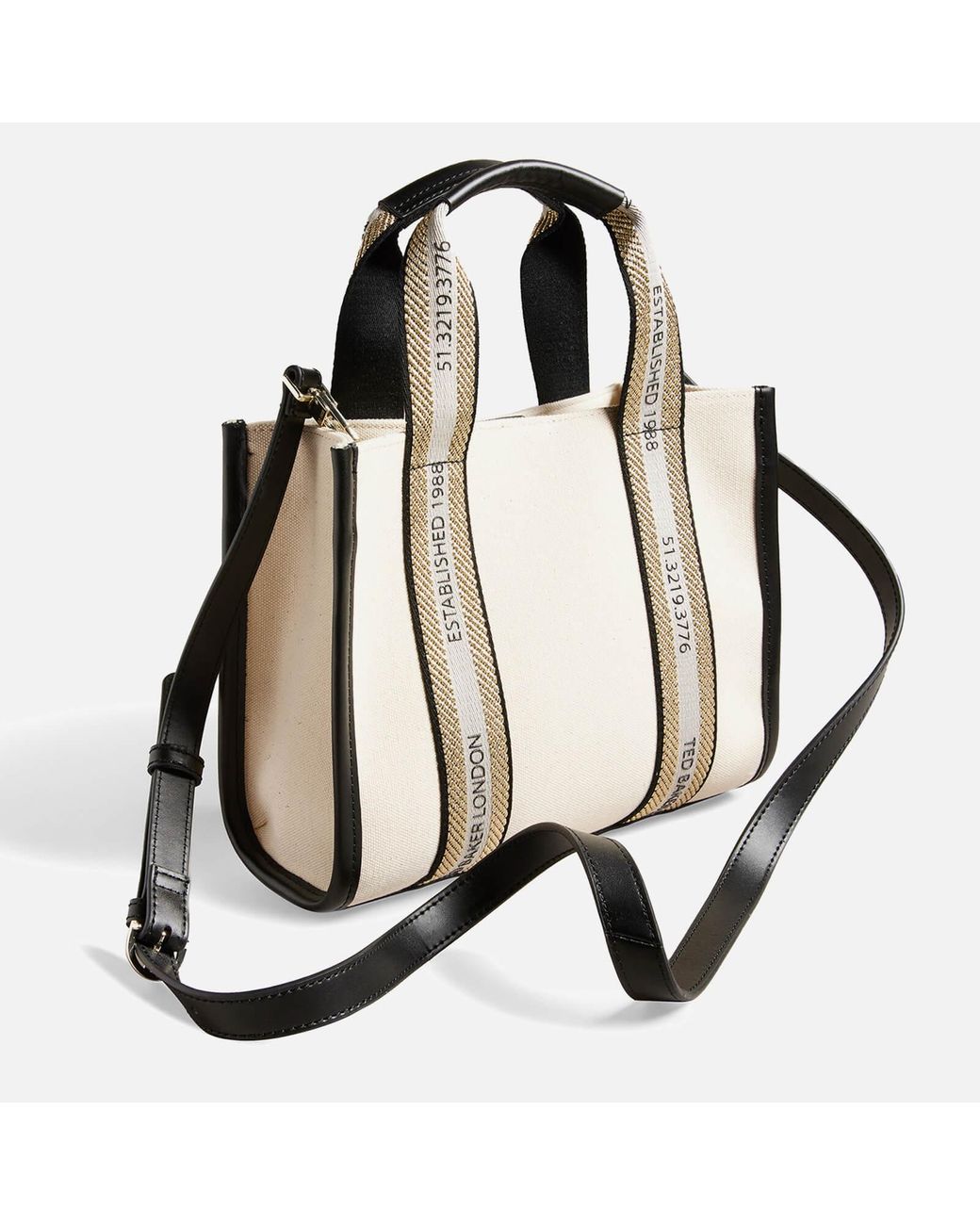 安心追跡付【TED BAKER】Georjea キャンバストートバック 安心追跡付【TED BAKER】Georjea キャンバストートバック