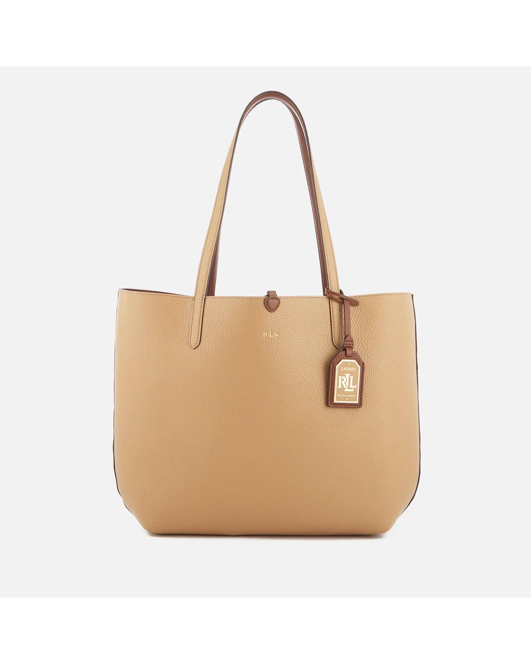 Lauren by Ralph Lauren Milford Olivia Tote Bag in Brown | Lyst Australia