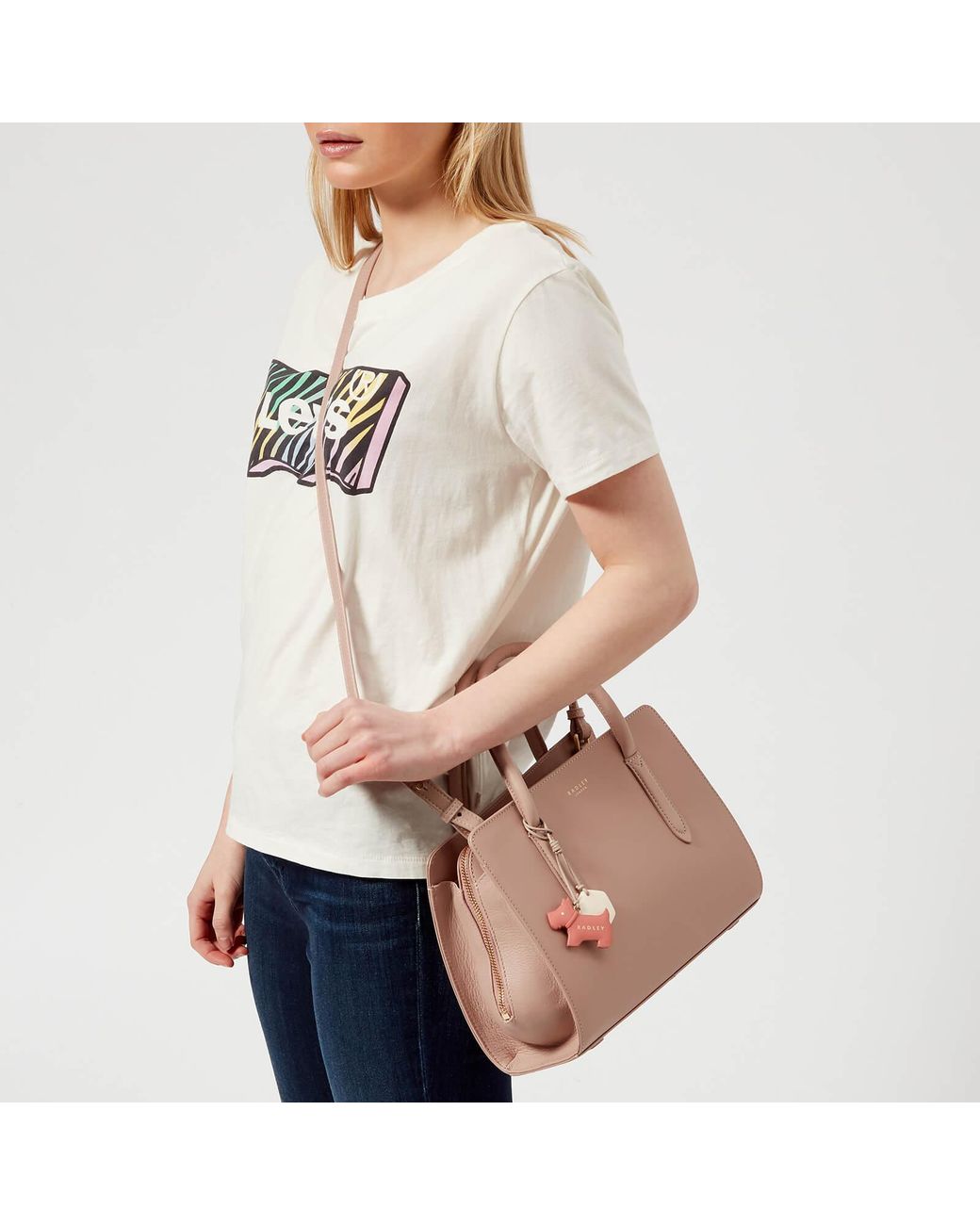 Radley Liverpool Street Medium Ziptop Multiway Bag in Pink Lyst UK