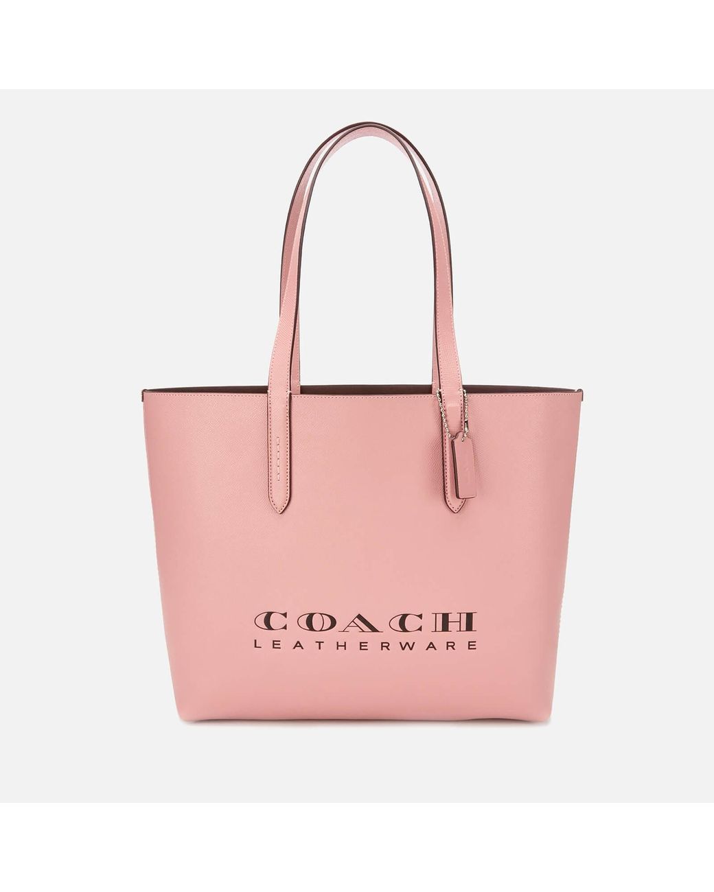 COACH Crossgrain Leather 195 Tote Bag in Pink | Lyst COACH Crossgrain Leather 195 Tote Bag in Pink | Lyst