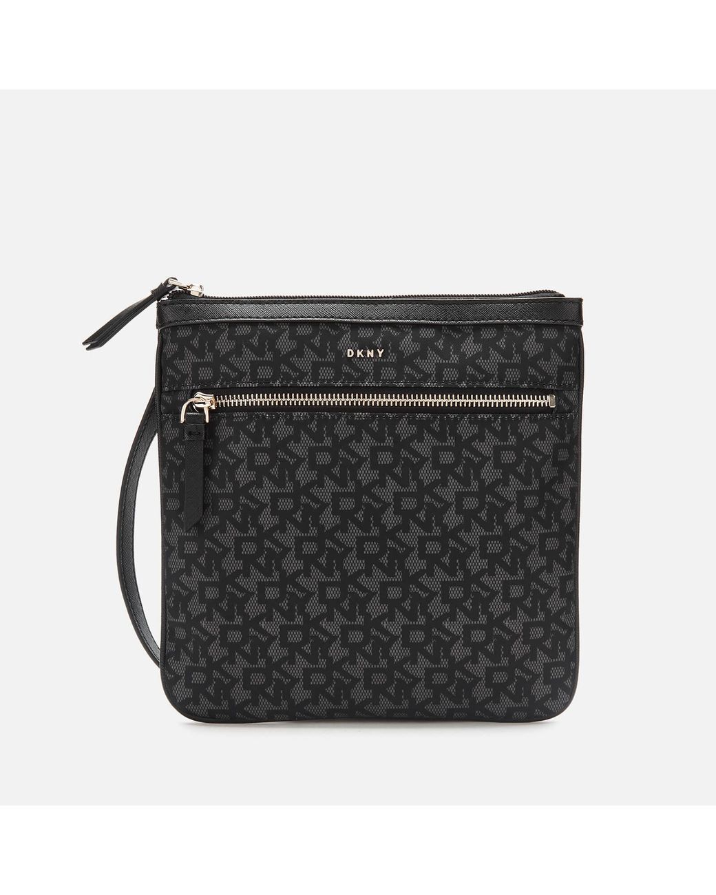 DKNY Casey Zip Cross Body Bag in Black Lyst Australia