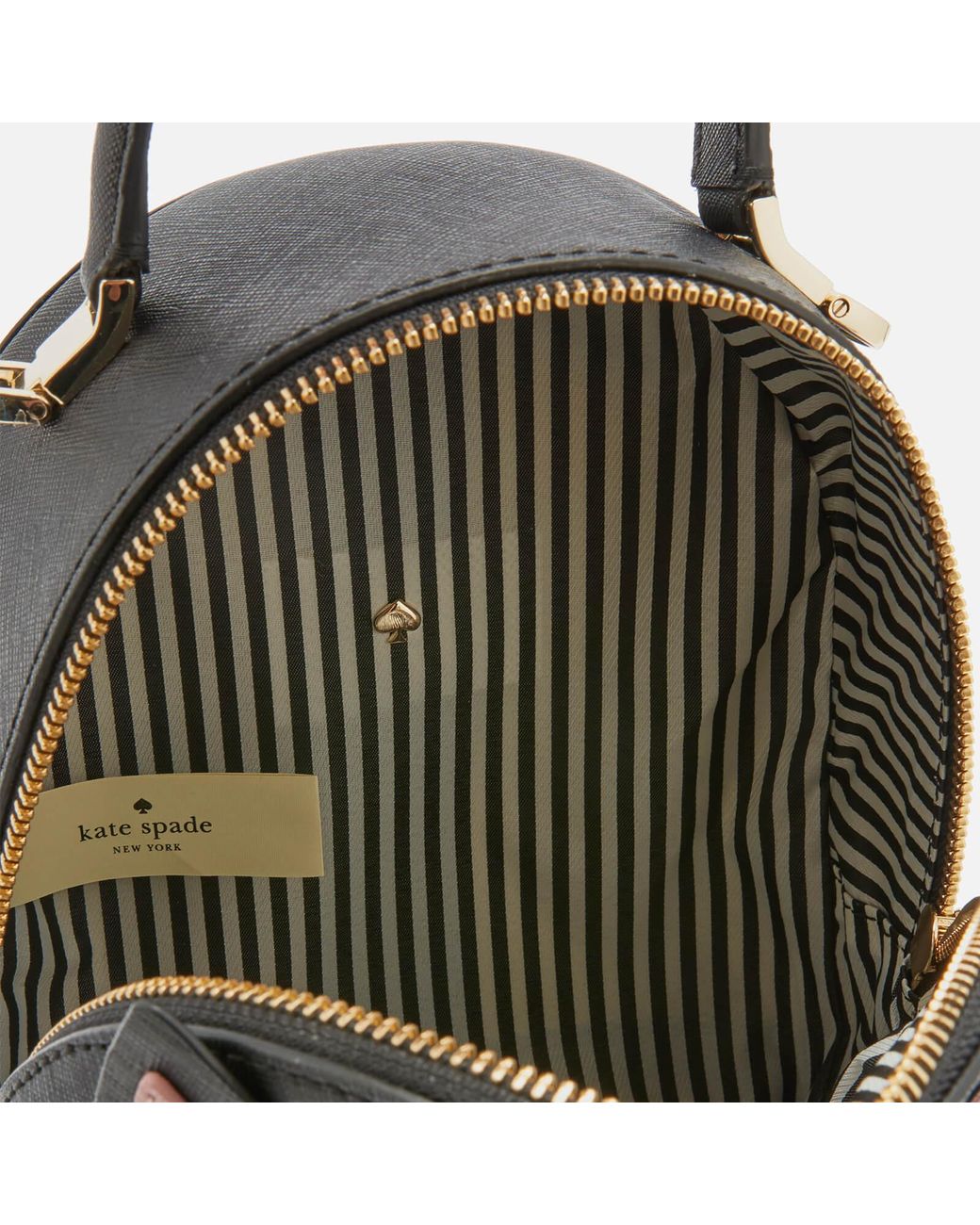 Kate Spade Cats Meow Binx Leather Backpack in Black Lyst Australia