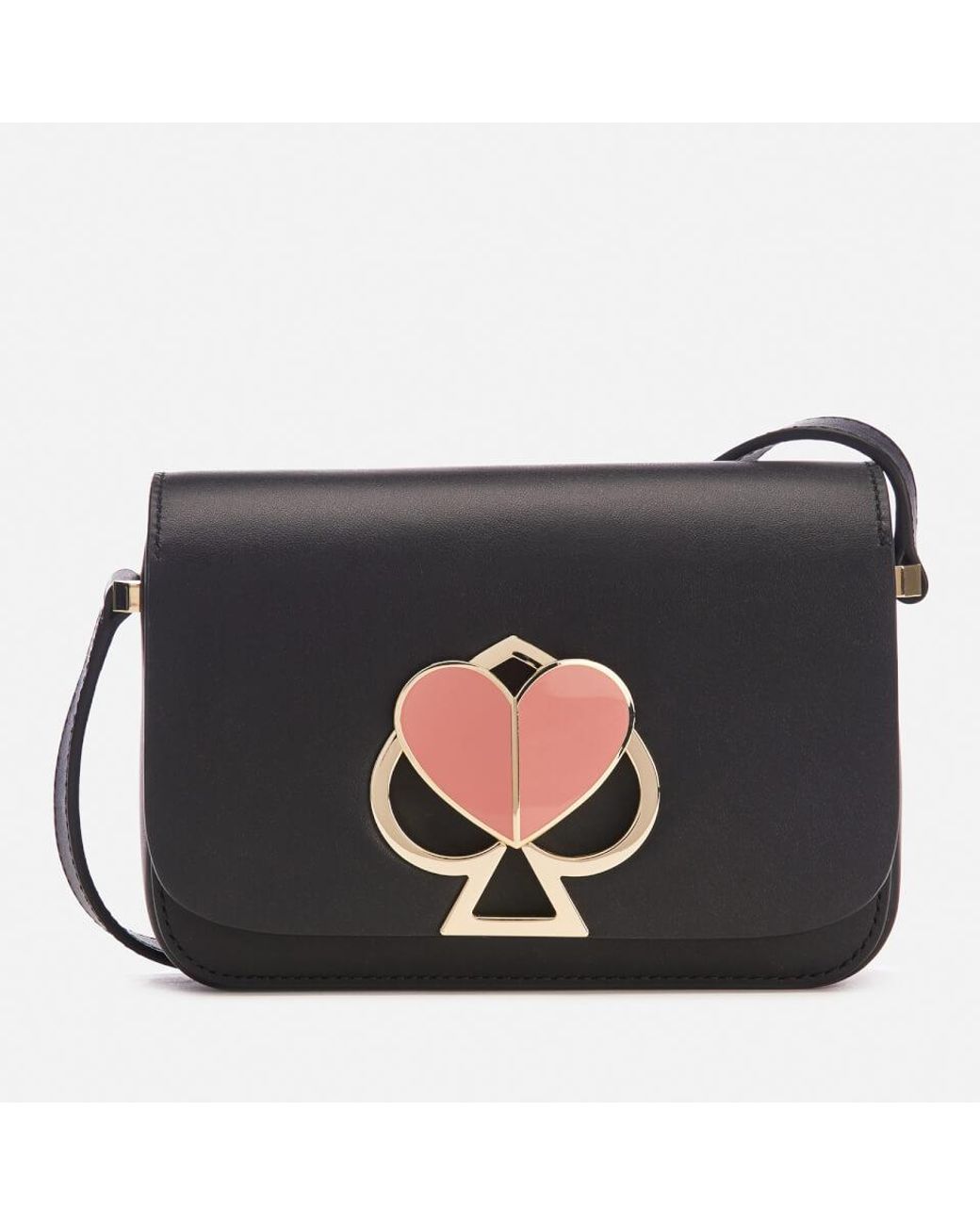 Nicola Twistlock Small Black Shoulder Bag - Seven Season