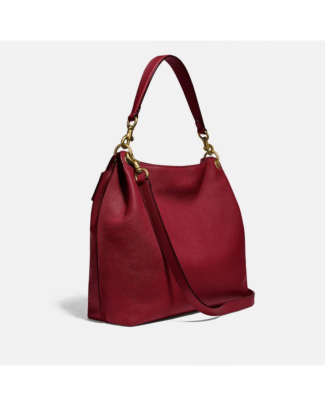 COACH Tabby Hobo in Red Lyst