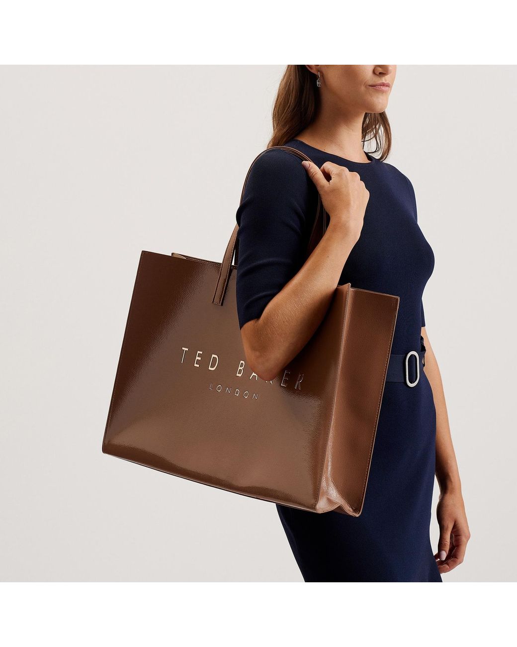 Ted baker soocon crosshatch large icon bag hotsell