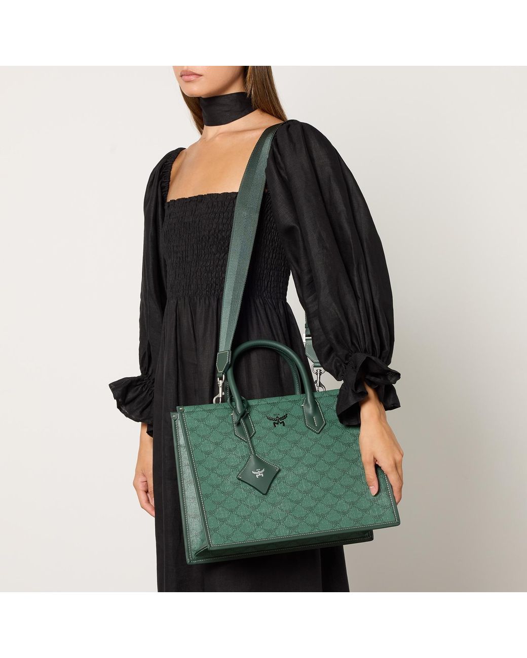 トートバッグ Mcm Printed Canvas Himmel Shopping Bag MCM Printed Canvas Himmel Medium Shopping Bag | italist