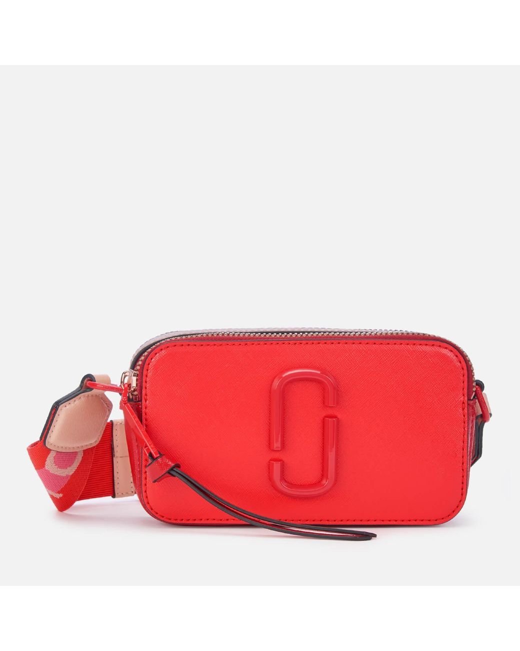 Marc Jacobs Snapshot Dtm Small Camera Bag In Red