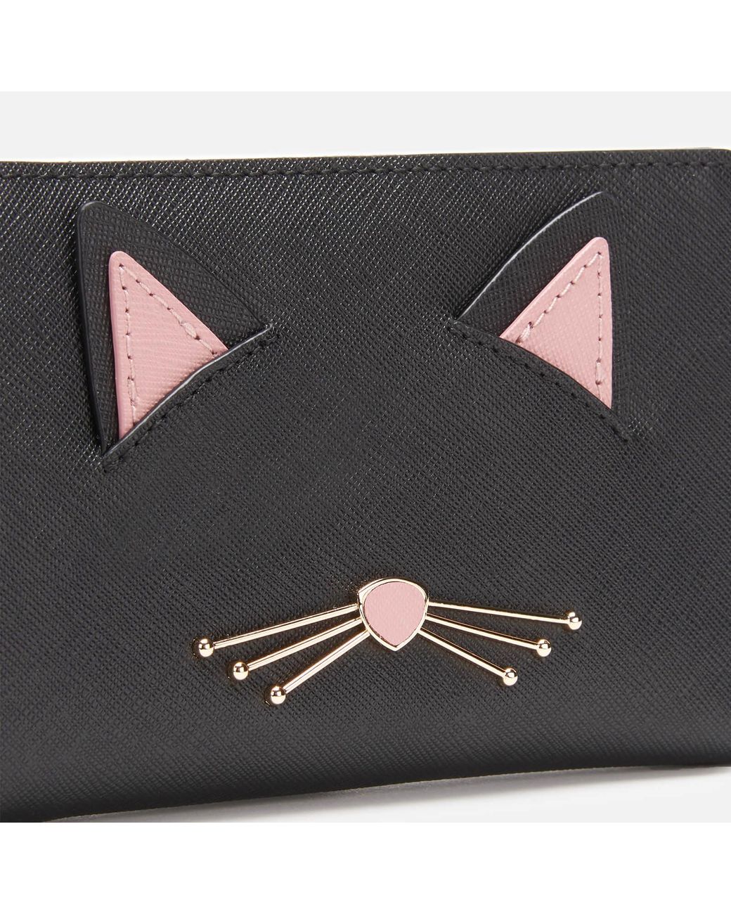 Kate Spade Cat Dara Wallet in Black | Lyst