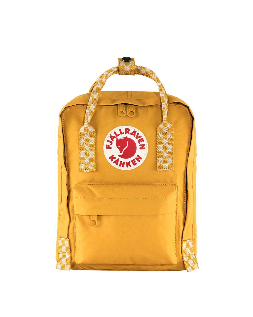 fjallraven yellow backpack