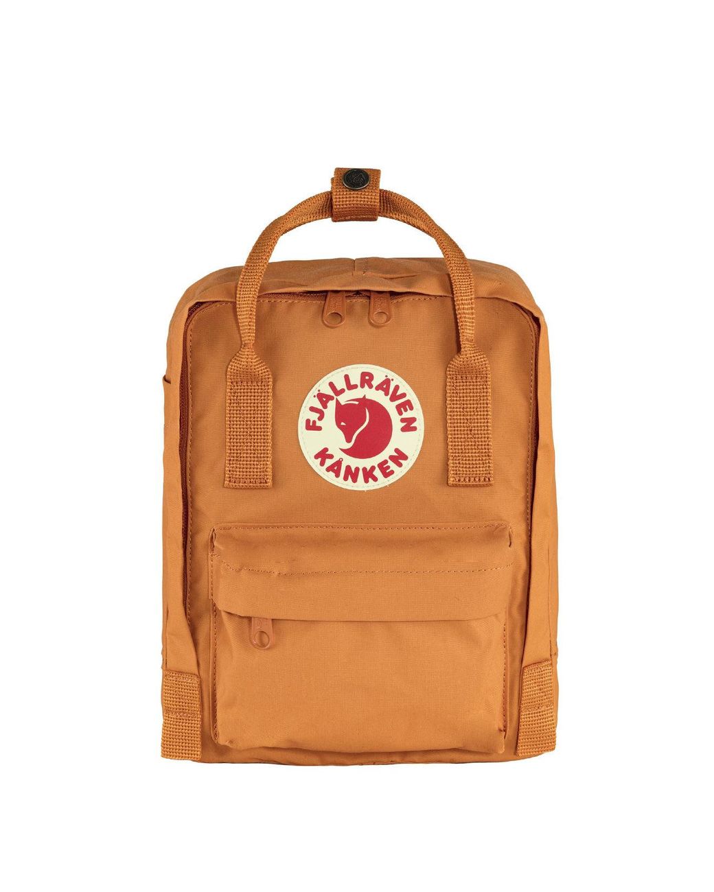 kanken orange backpack