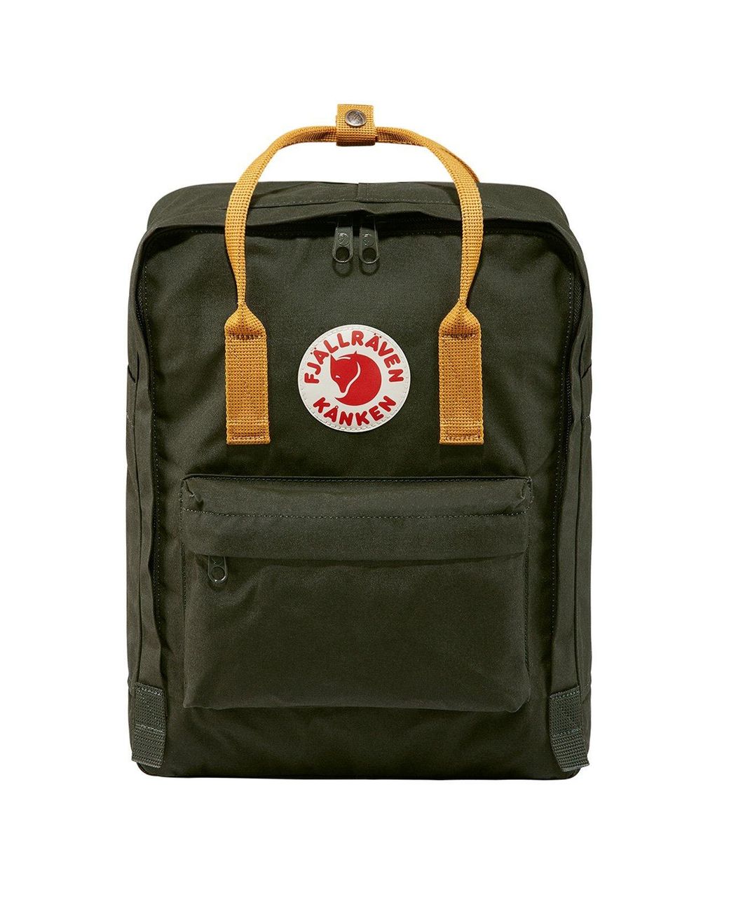 Fjallraven Kanken Classic Backpack Deep Forest / Acorn in Brown (Green