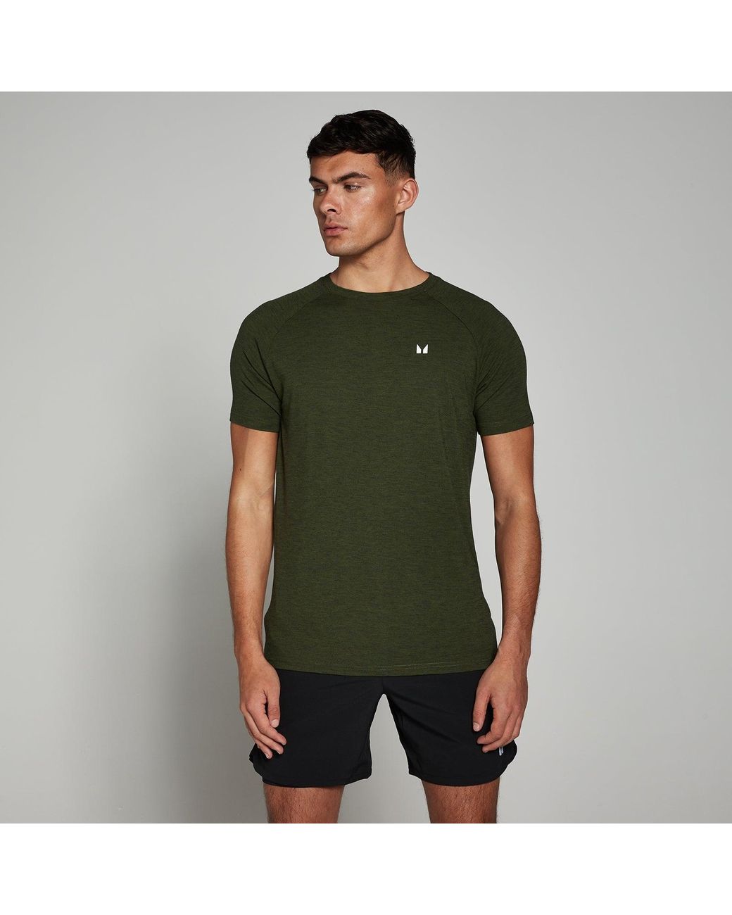Mp Green Performance Short Sleeve T-shirt for men