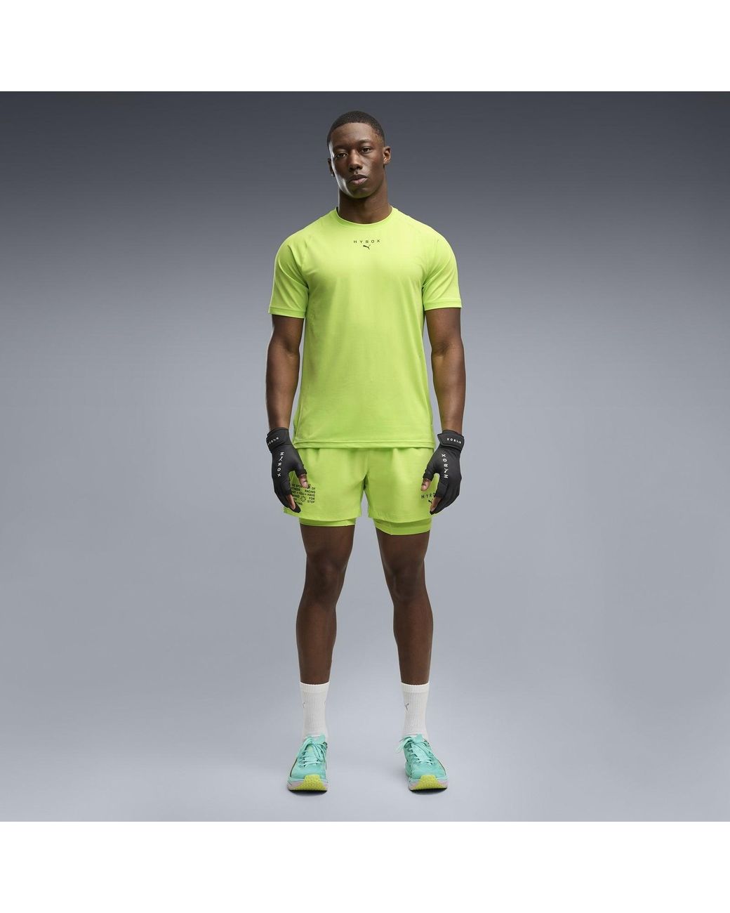 PUMA Green X Hyrox Pwrmode T-Shirt for men