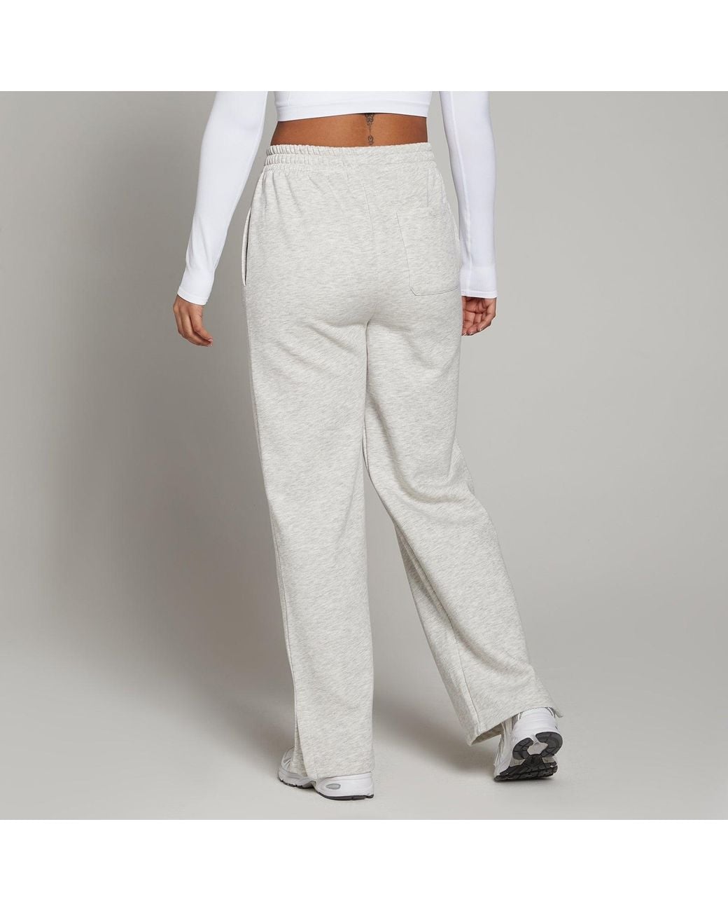 Mp Gray Basics Straight Leg Joggers
