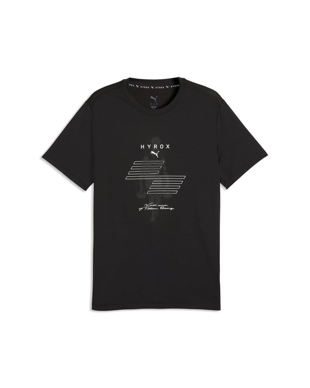 PUMA Black X Hyrox Cloudspun Thermoadapt T-Shirt for men