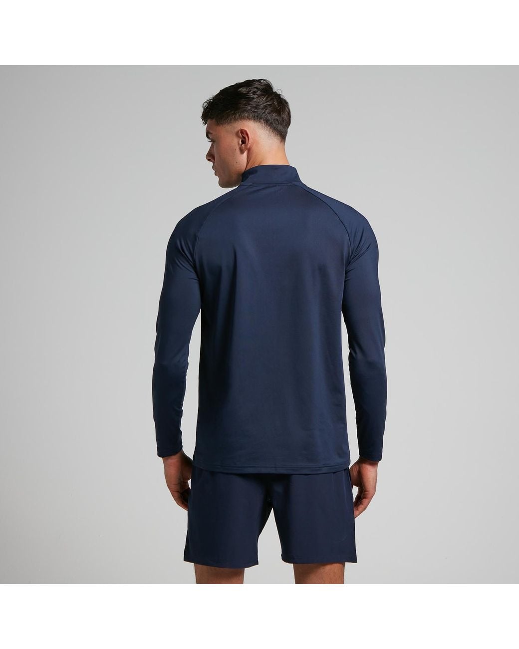 Mp Blue Training 1/4 Zip for men