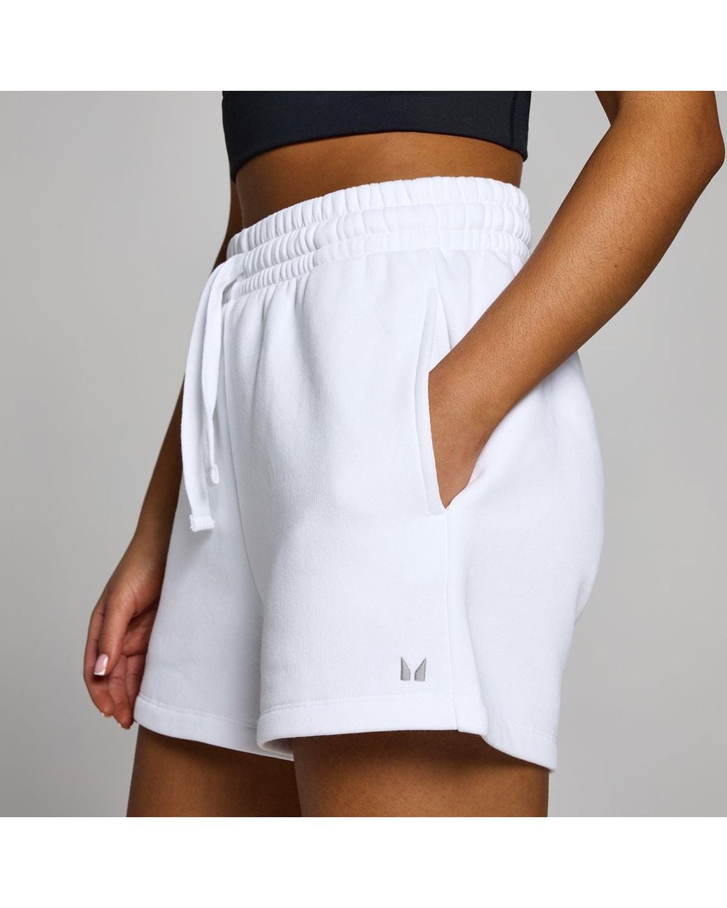 Mp White Basics Sweatshorts