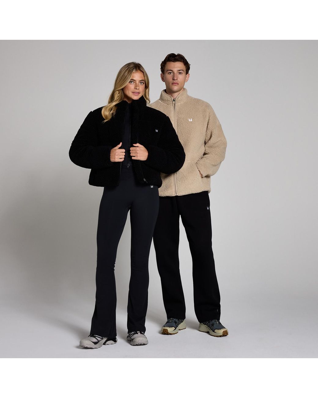 Chaqueta De Tejido Polar Borg Con Cremallera Integral Para Hombre De Mp de hombre de color Natural