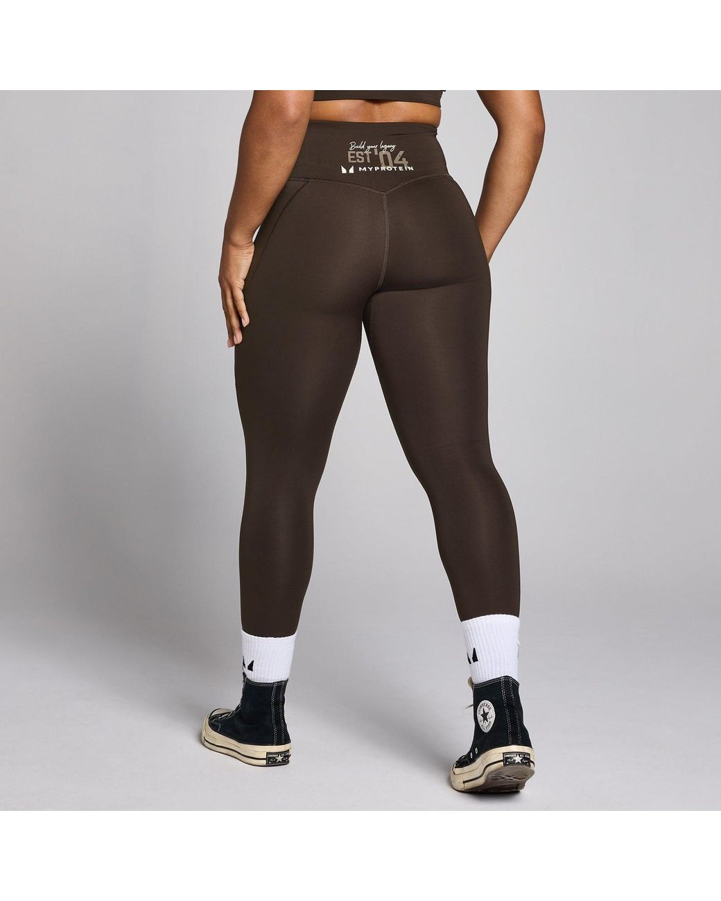 Mp Brown Origin Graphic Training Leggings