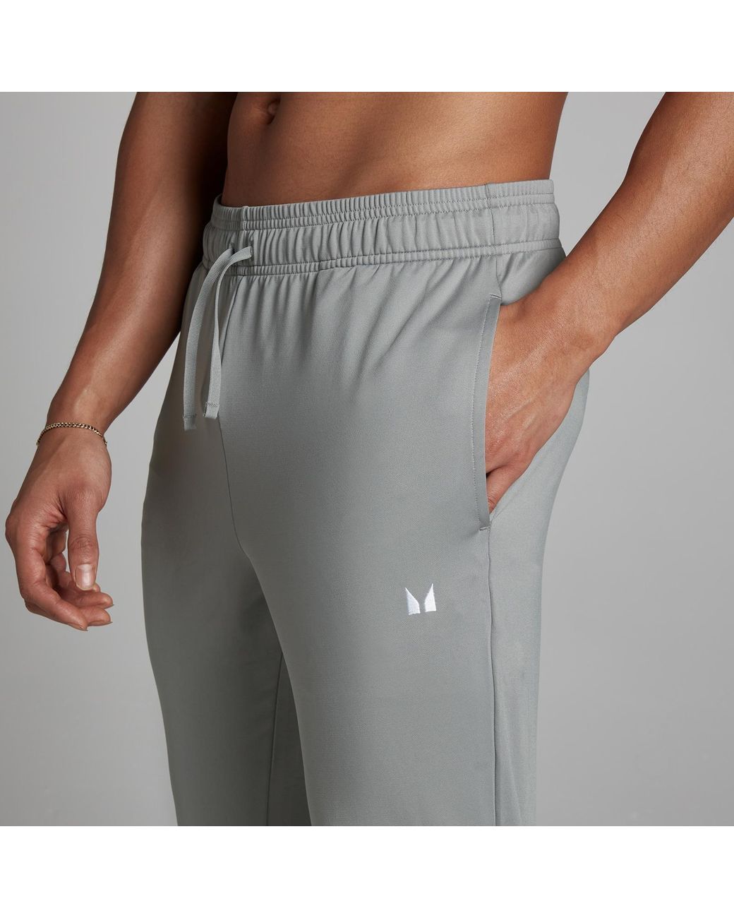 Mp Gray Training Joggers for men