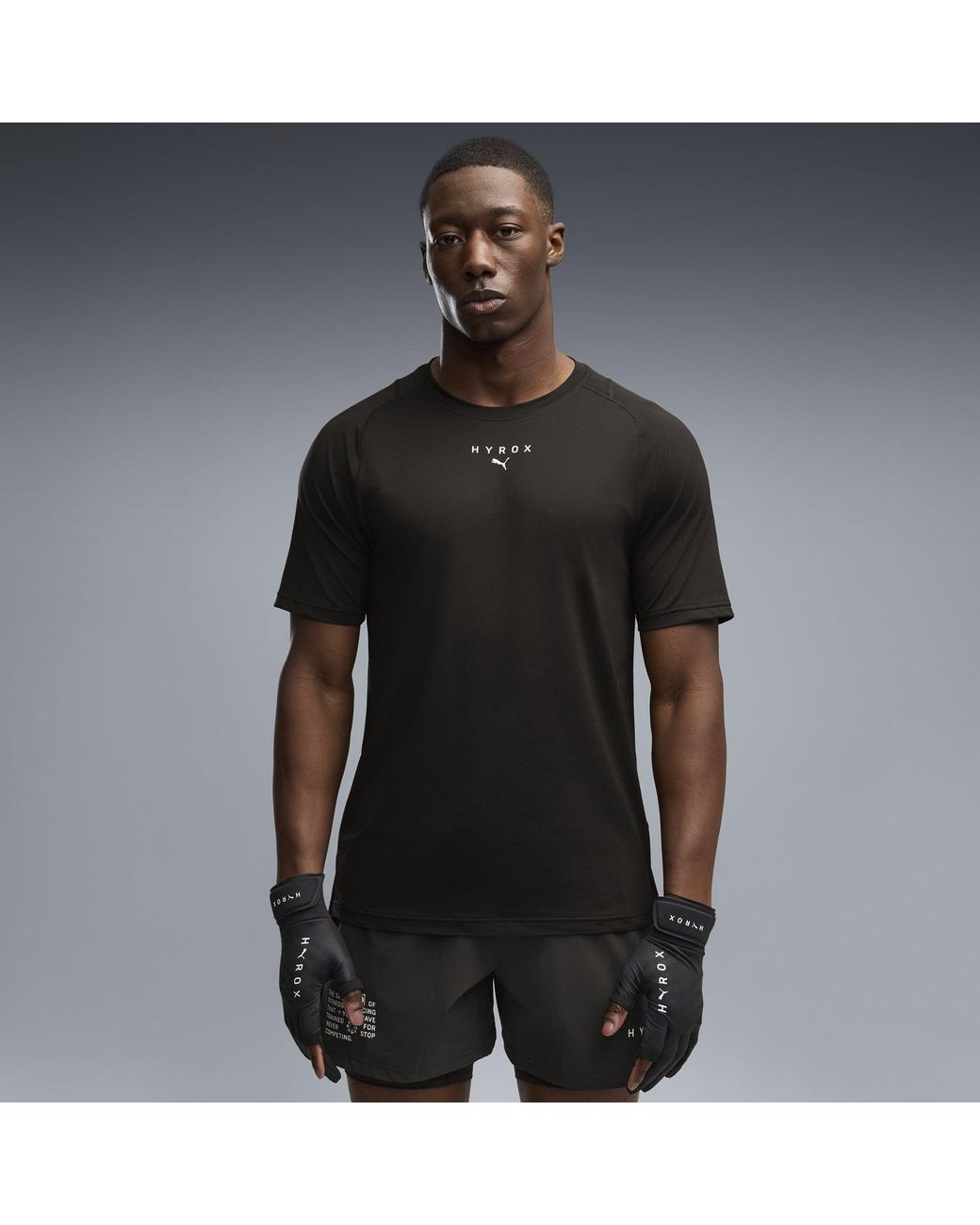 PUMA Black X Hyrox Pwrmode T-Shirt for men