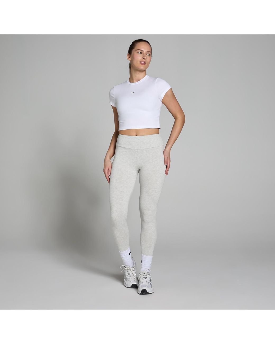Mp Gray Basic Leggings