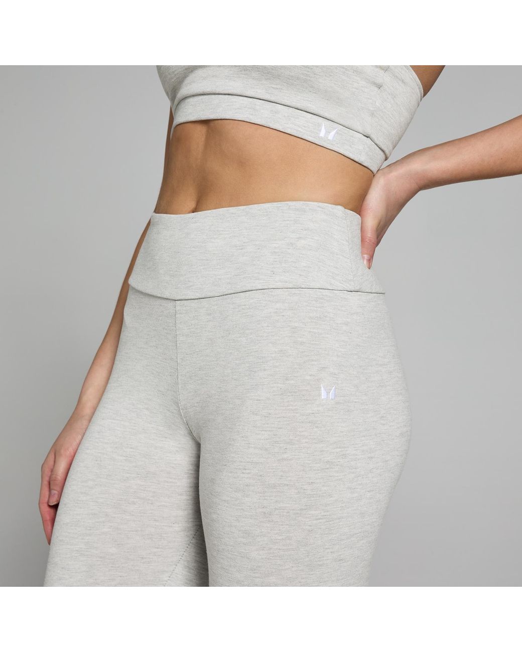 Mp Gray Basic Leggings