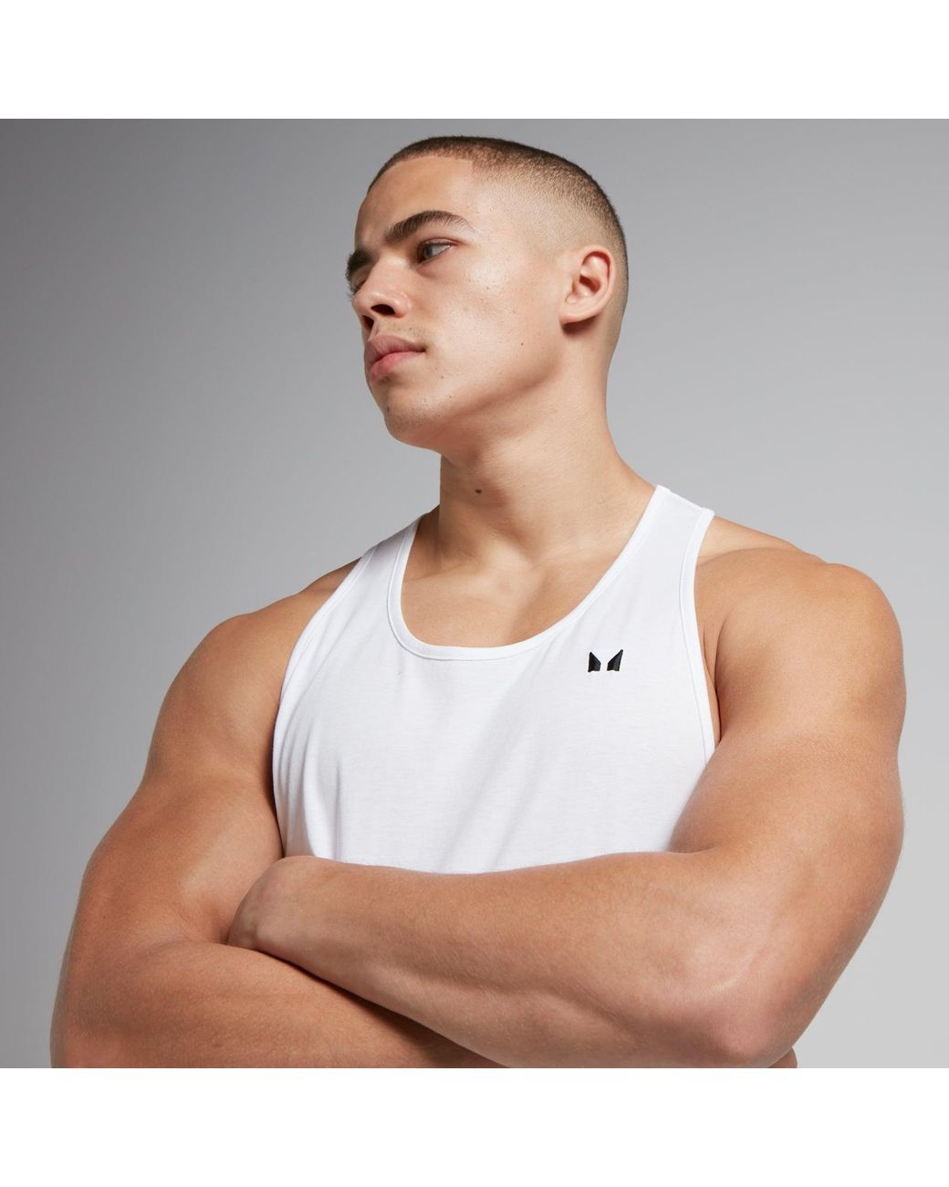 Mp White Rest Day Vest for men