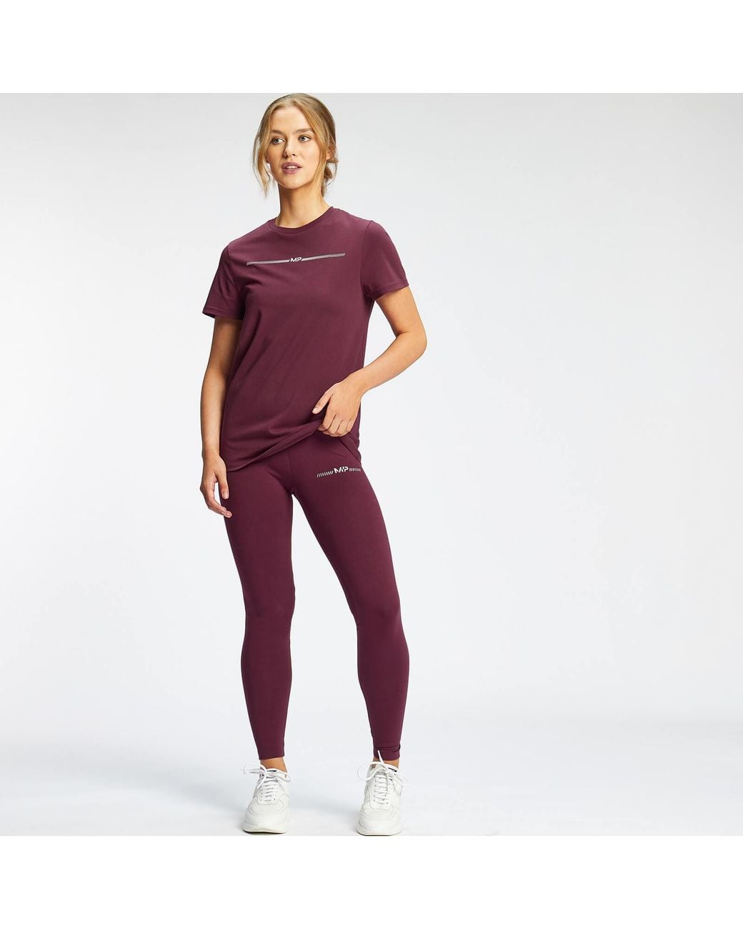 Mp Purple Mini Mark Graphic Leggings