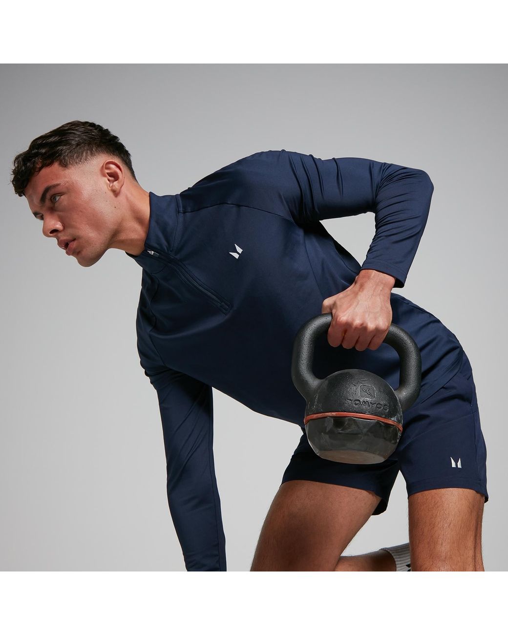 Mp Blue Training 1/4 Zip for men