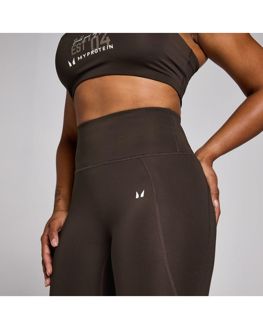 Mp Brown Origin Graphic Training Leggings