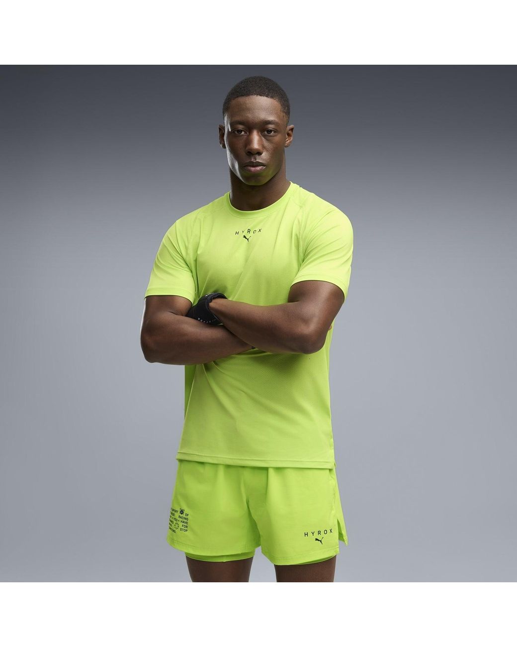 PUMA Green X Hyrox Pwrmode T-Shirt for men
