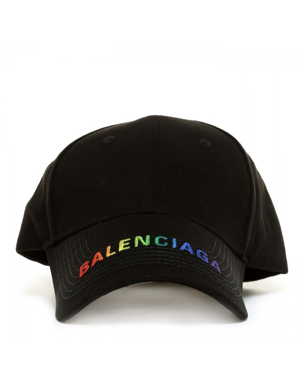 rainbow balenciaga hat