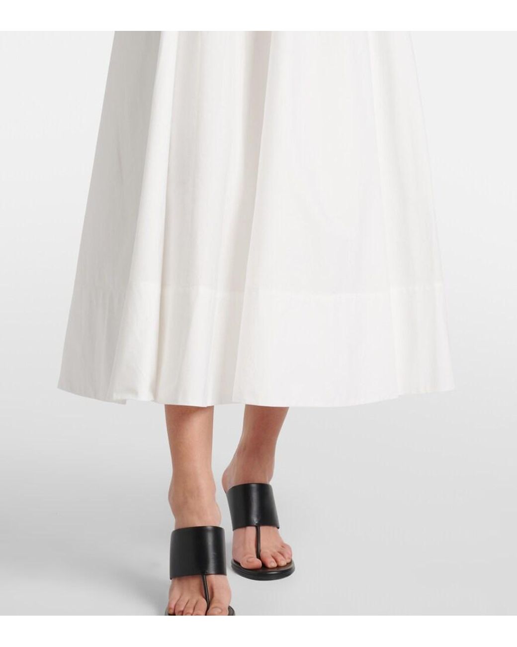 Jonathan Simkhai White Cersei' And Off-Shoulder Midi Dress