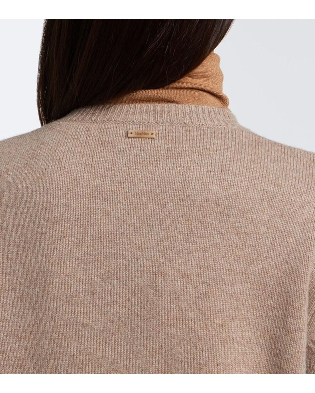 Max Mara Brown Cashmere Sweater