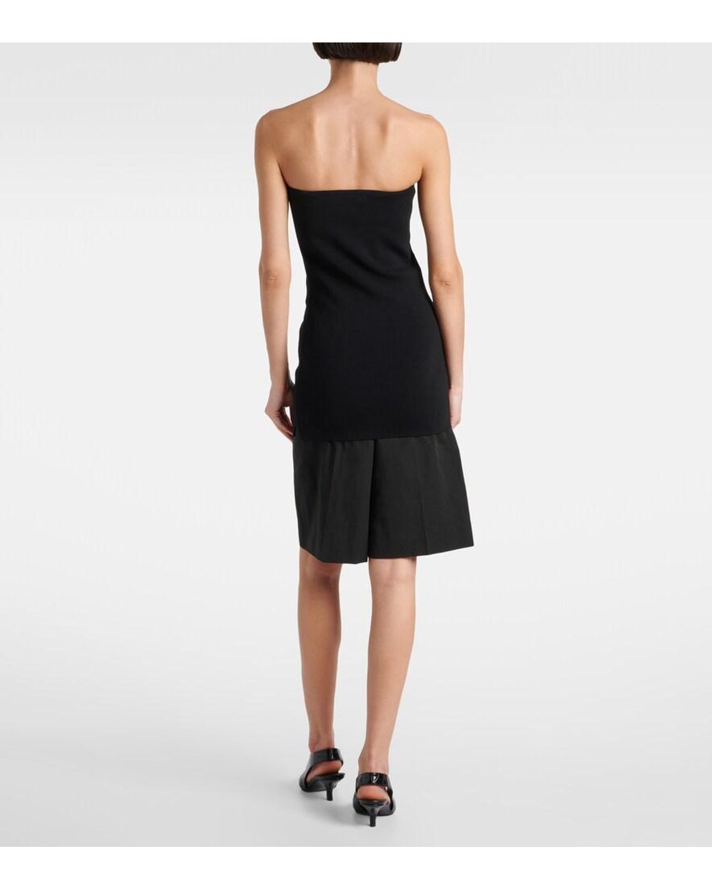 Totême  Black Jersey Tube Top