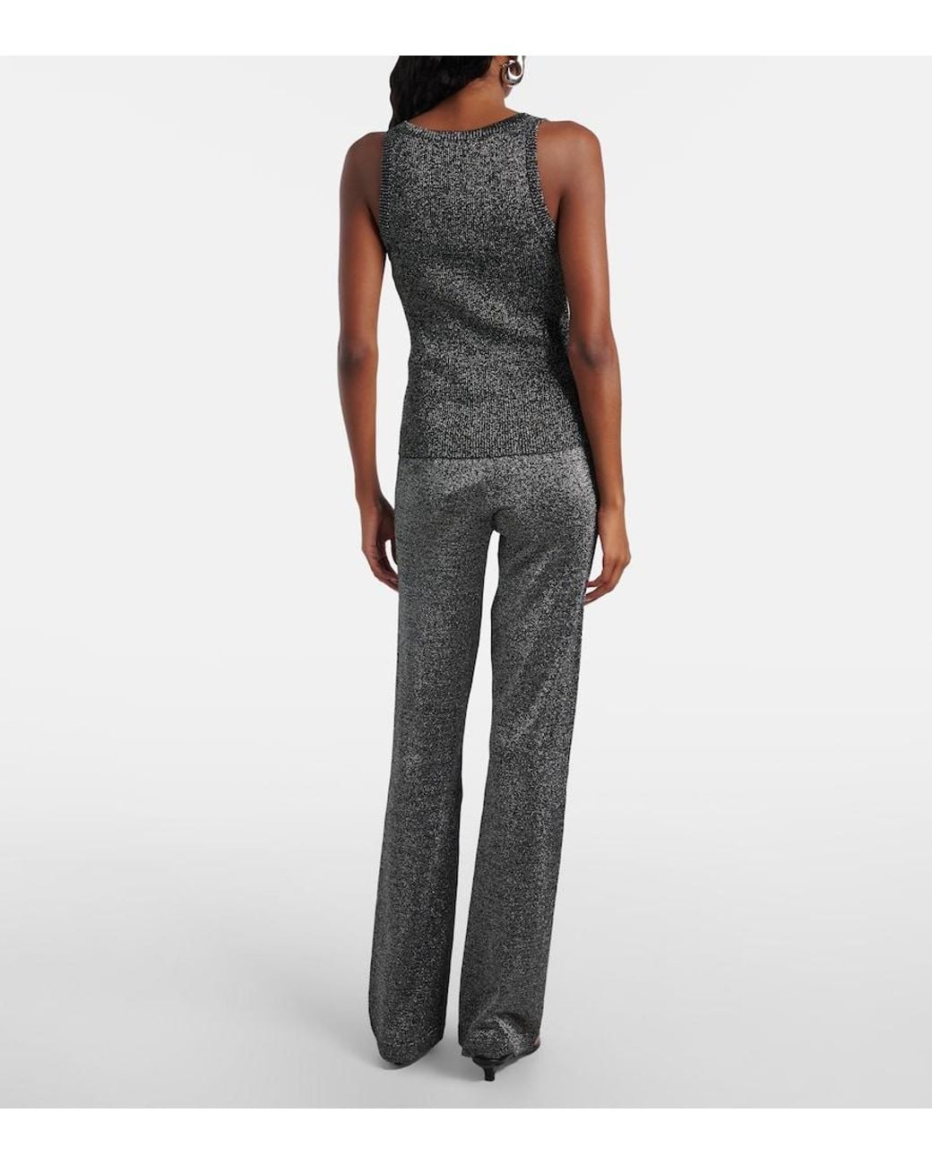 Missoni Gray Lame Tank Top