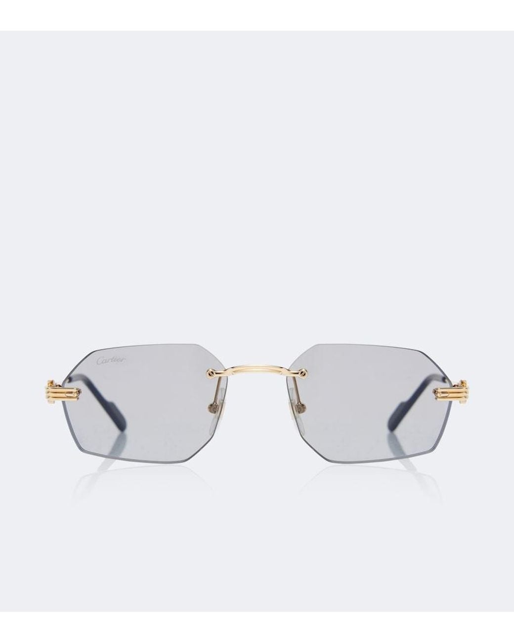Cartier Gray Premiere De Cartier Sunglasses