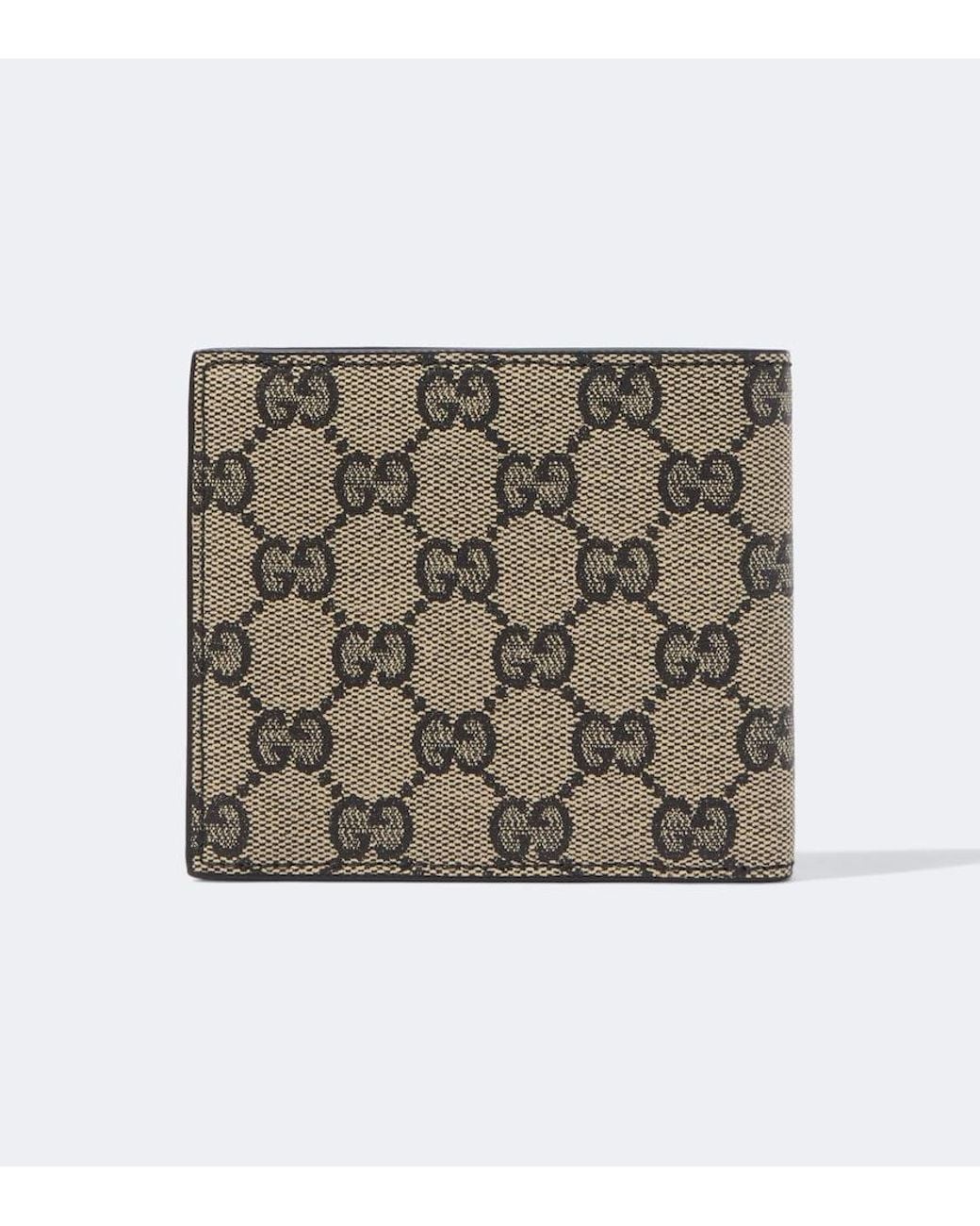 Gucci Metallic Interlocking G Gg Canvas Bifold Wallet for men