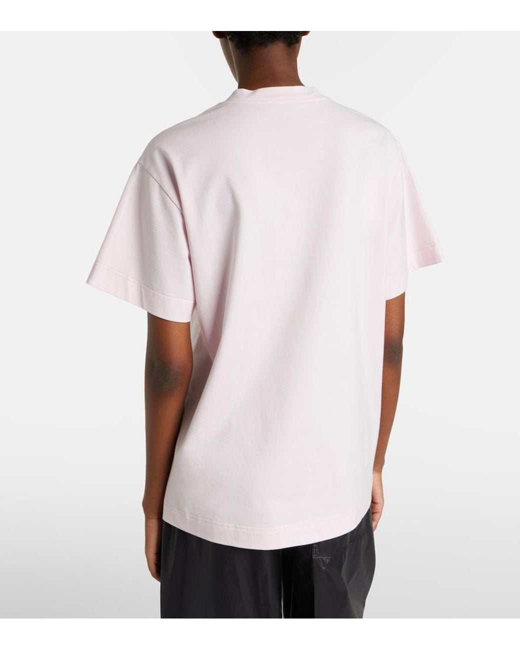 Givenchy Pink Logo Applique Cotton T-Shirt