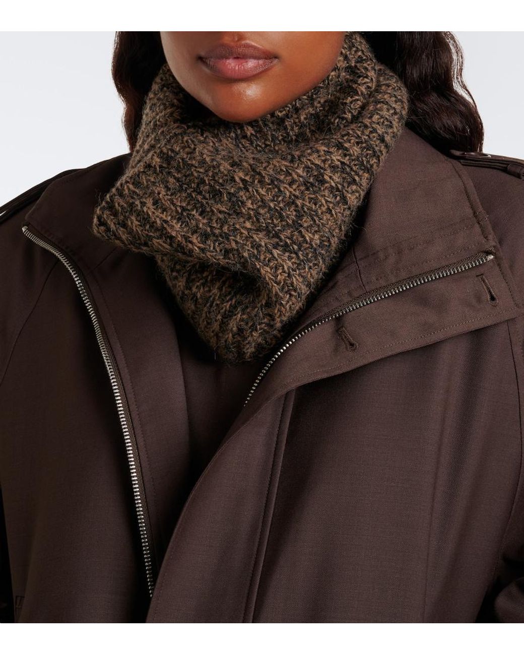 Lemaire Black Alpaca And Yak Snood