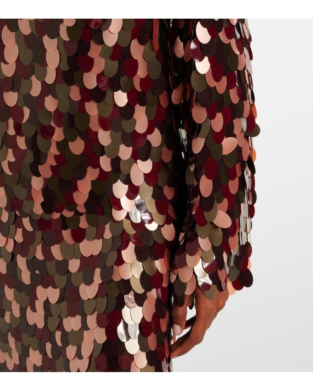 Top A Sequins Dries Van Noten en coloris Multicolor